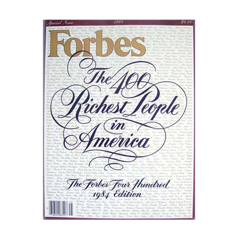 Forbes Magazine cover